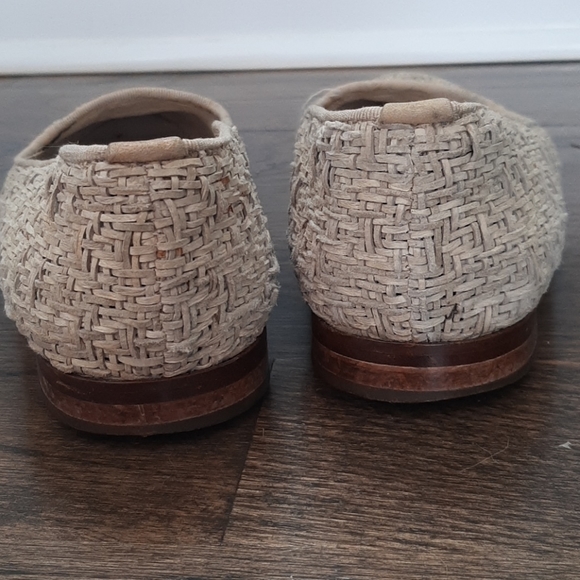 VINTAGE Handmade in Italy Joan & David Woven Leather Loafers, Granny Cottage 7.5 - Picture 4 of 11